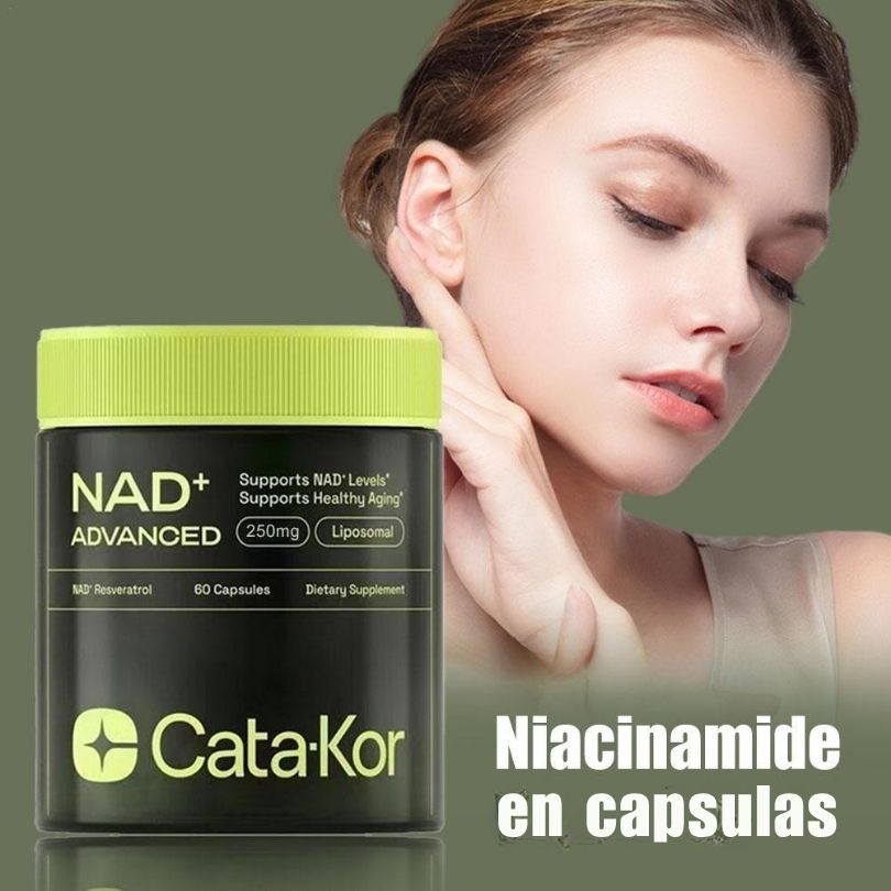 NAD+ Advanced con Resveratrol - Rejuvenece y Repara Tu Piel