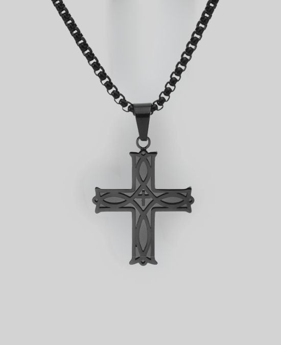 COLLAR CON CRUZ STATAMENT - EL COLLAR QUE CUENTA TU HISTORIA