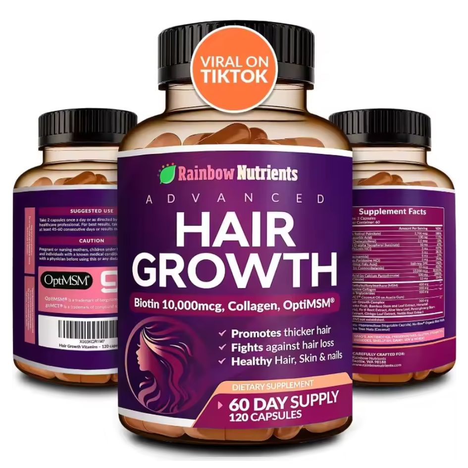 Hair Growth Pro - Hace Crecer Nuevo Cabello Fuerte y Abundante