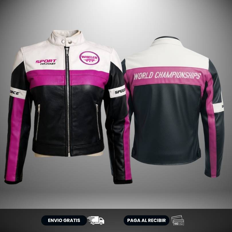 CHAQUETA MOTERA RACER