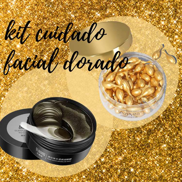 Kit Cuidado Facial Dorado
