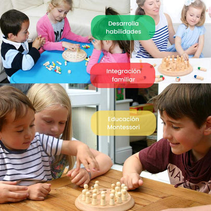 Juego de Memoria Montessori