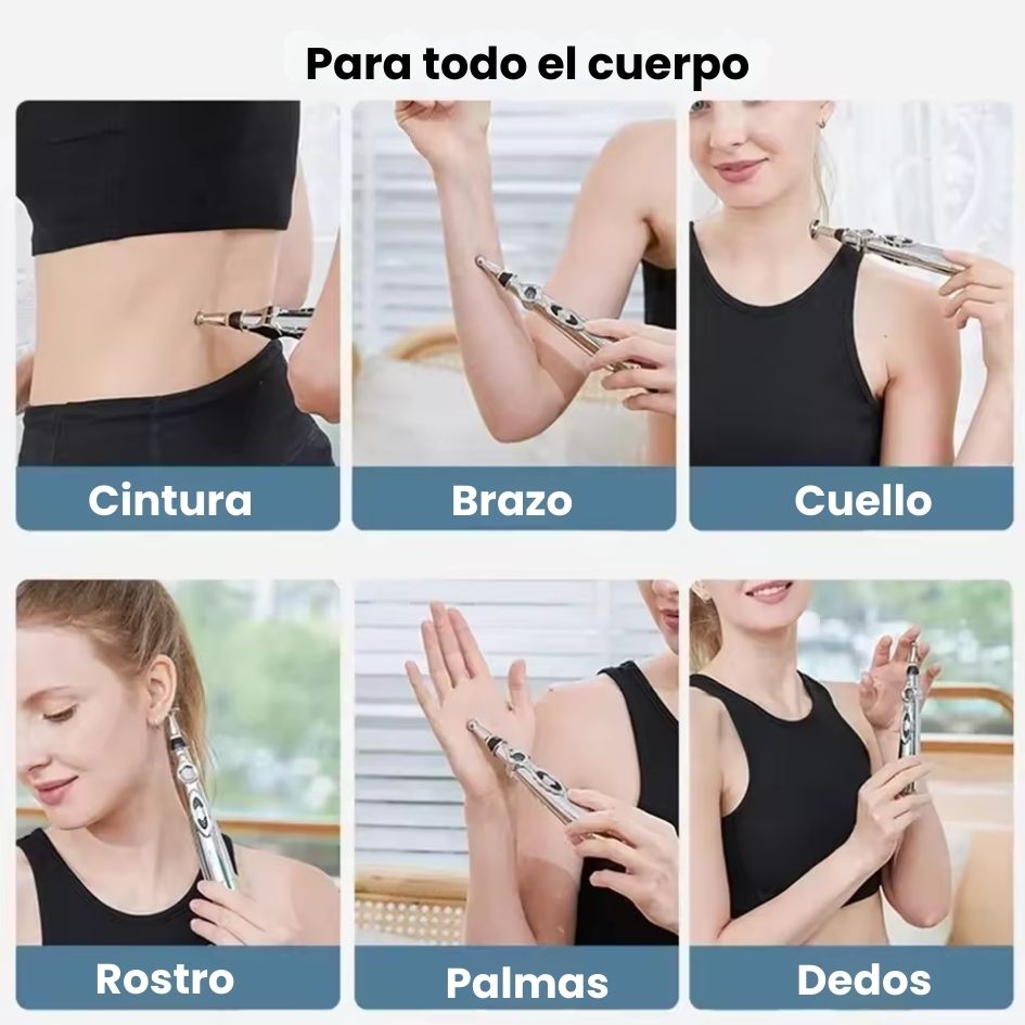 Lápiz Dispositivo de Acupuntura Eléctrica y Graduación – Alivio del Dolor Natural, Seguro y Sin Agujas