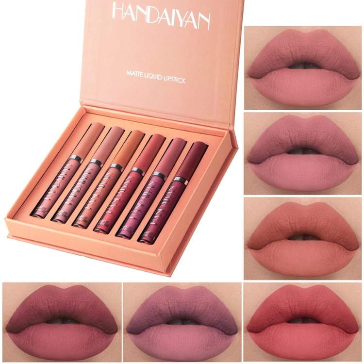 SET DE LABIAL LIQUIDO  x6 HANDAIYAN