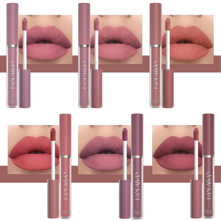 SET DE LABIAL LIQUIDO  x6 HANDAIYAN