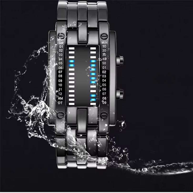 LT-Denshi Reloj electrónico Binario