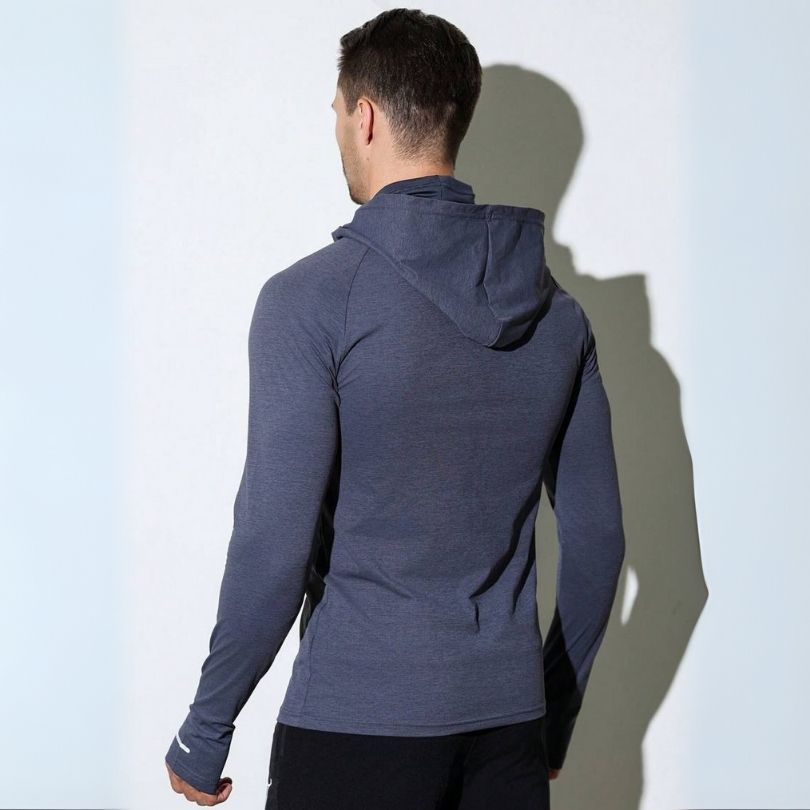 Hoodies con Capota y Tapabocas - Tela Elástica y Transpirable - Trabajo y Actividades al Aire Libre, para el Ejercicio.