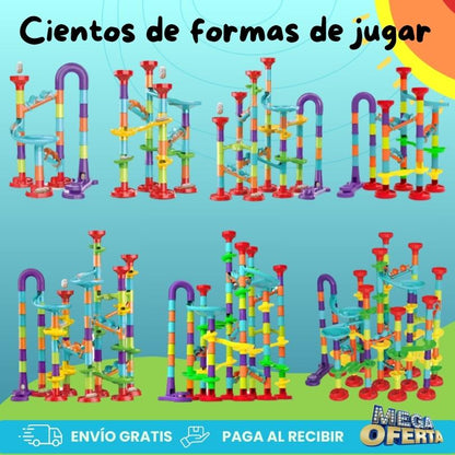 Juego de Construcción de Laberintos - Set de 113 piezas
