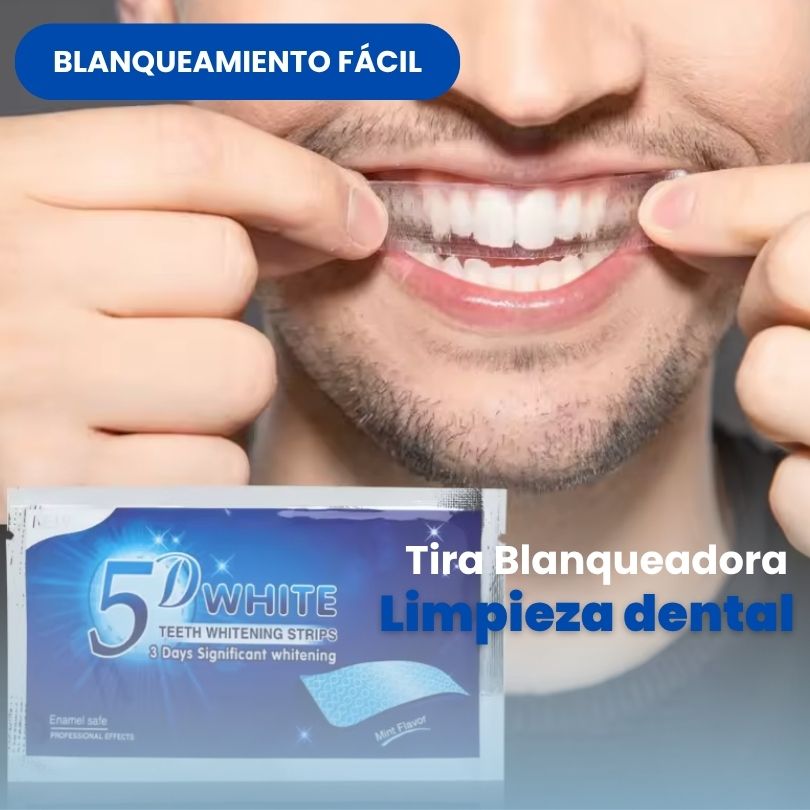 Tira Blanqueadora Dental x 7 Pares!!