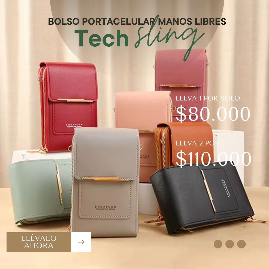 Bolso Billetera Portacelular Manos Libre - Protege Objetos Valiosos