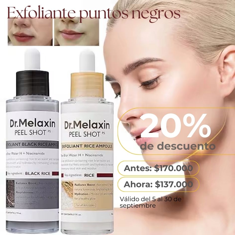 El Secreto Coreano para una Piel Radiante: Reparador de Arroz Negro - Sin Puntos Negros y Poros Abiertos