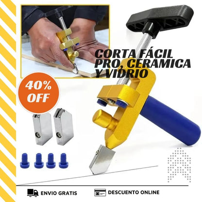 Cortafacil PRO - Para Vidrios, Baldosas, Espejos y Azulejos