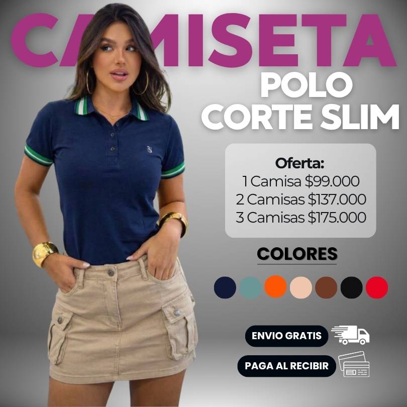 CAMISETA POLO CORTE SLIM
