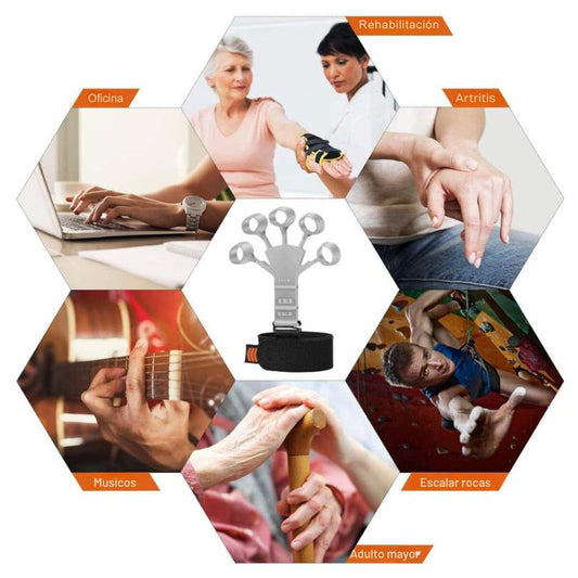 Ejercitador De Dedos Ejercicios Agarre X 2 unidaes
