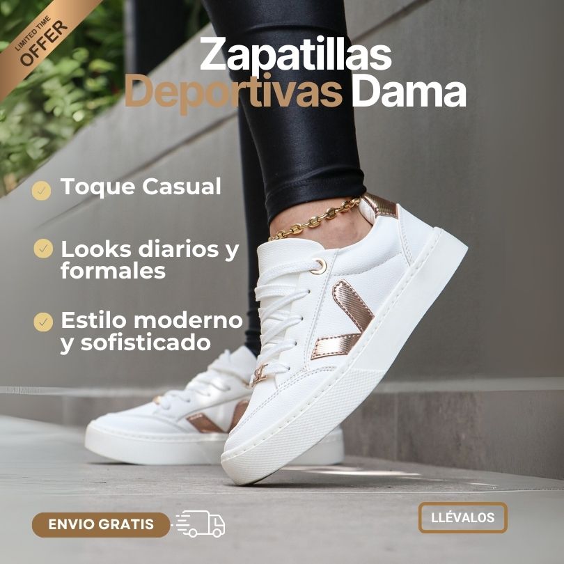 Calzado Deportivo Dama - Estilo, Comodidad y Elegancia en Cada Paso.