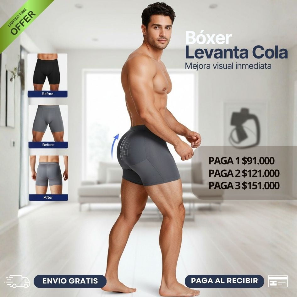 Bóxer Levanta Cola Hombre