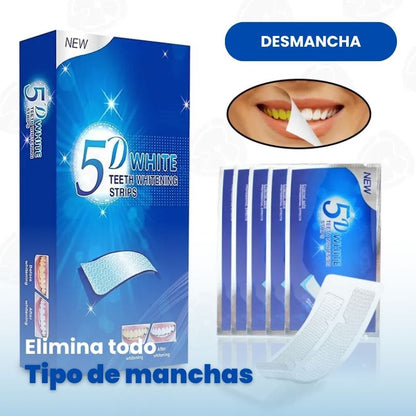 Tira Blanqueadora Dental x 7 Pares!!
