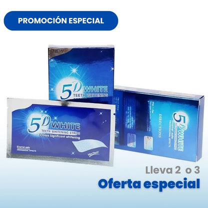 Tira Blanqueadora Dental x 7 Pares!!