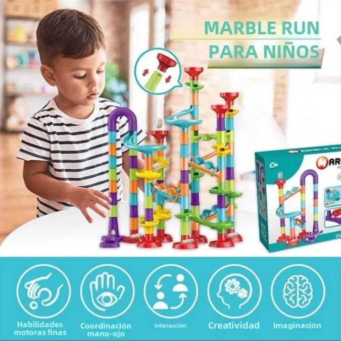 Juego de Construcción de Laberintos - Set de 113 piezas