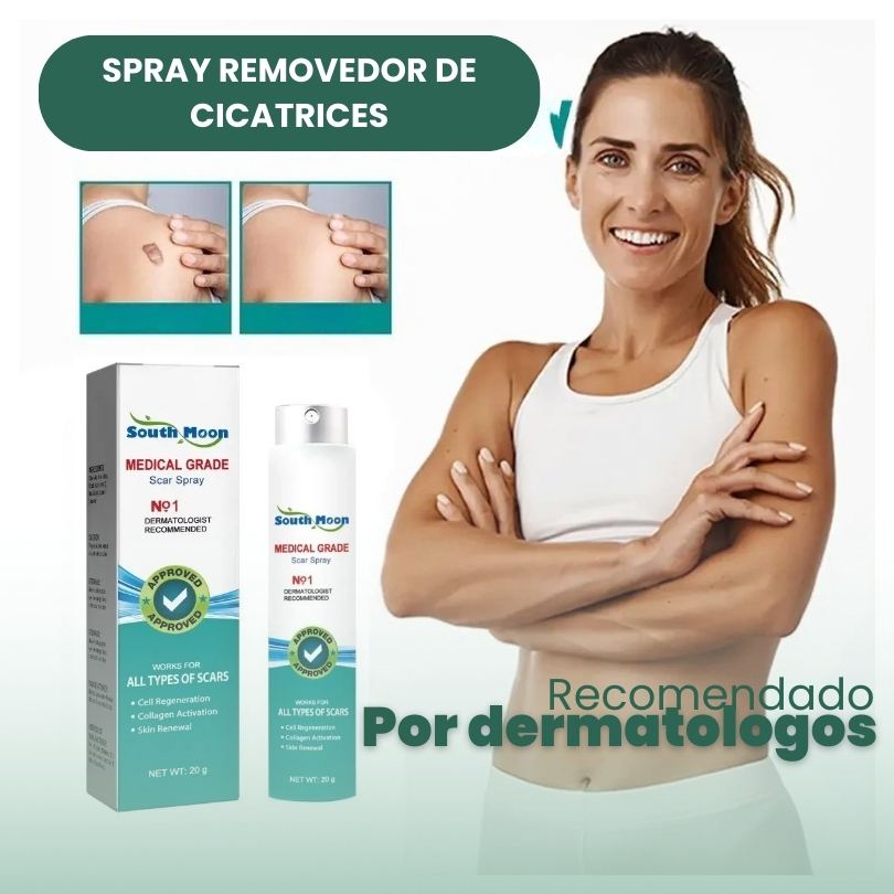 Spray Para Cicatrices - Resultados En 4 Semanas