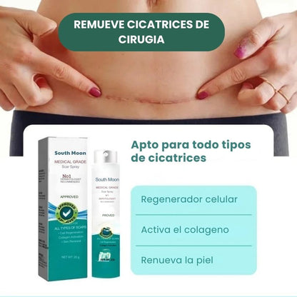 Spray Para Cicatrices - Resultados En 4 Semanas