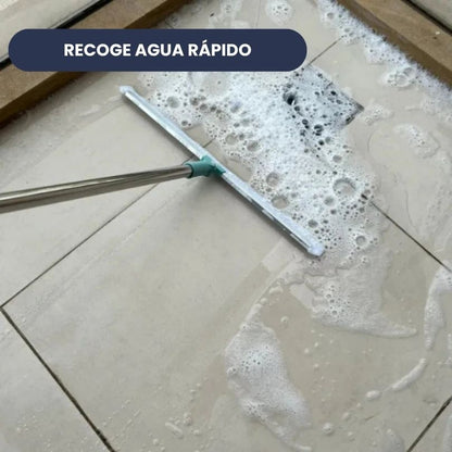 Escoba Mágica | Limpiador multifuncional | Cuchilla de silicona ajustable | Cabezal giratorio 180°