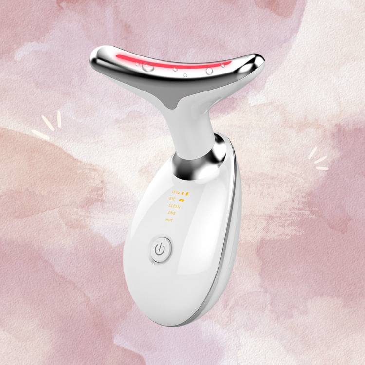 MASAJEADOR FACIAL DE IONES Y VIBRACIÓN ULTRASONICA RECARGABLE