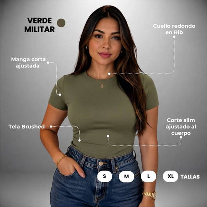 BLUSA BASIC - PACK DE 3 (LLEVA PACK DE 4 Y 5)