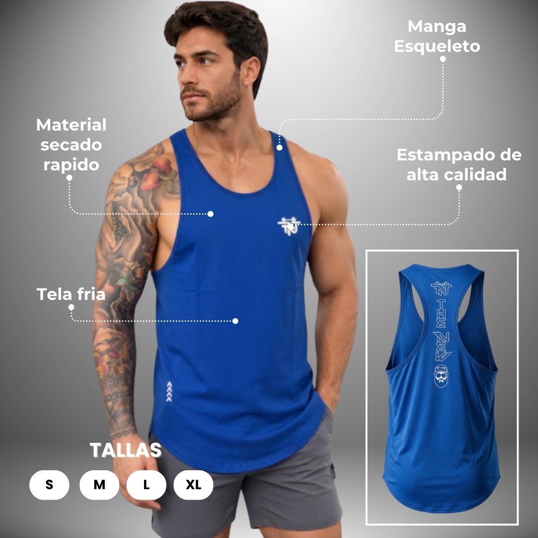 CAMISETA ESQUELETO OLIMPICO