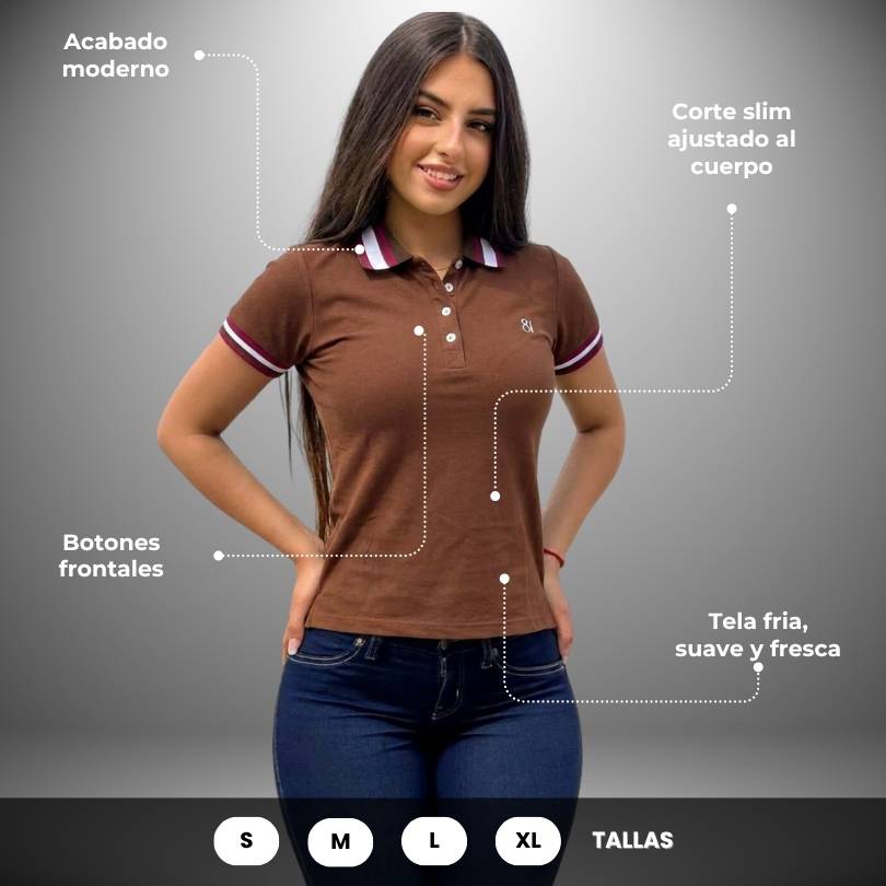 CAMISETA POLO CORTE SLIM