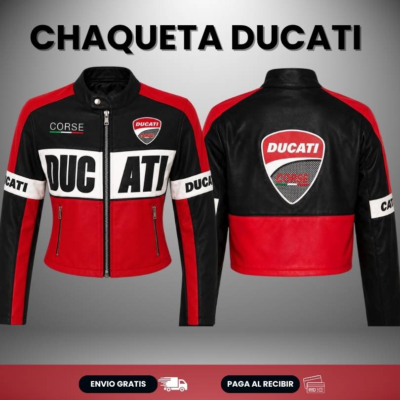 CHAQUETA MOTERA RACING ELITE FEMENINA