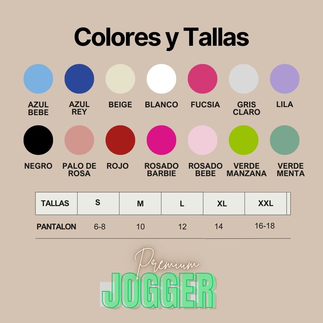 Joggers Premium Bota Recta