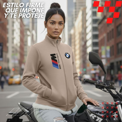 Buzo Moto Cuello Alto Dama - El estilo que impone y te protege