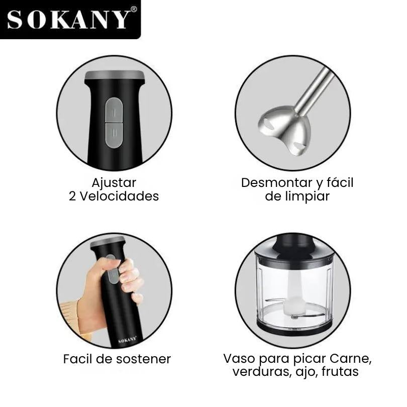 Batidora Sokany 5 en 1