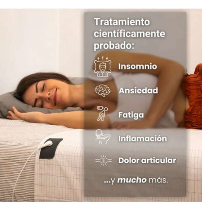 Sábana Grounding well: Duerme conectado a tierra y reequilibra los sistemas del cuerpo