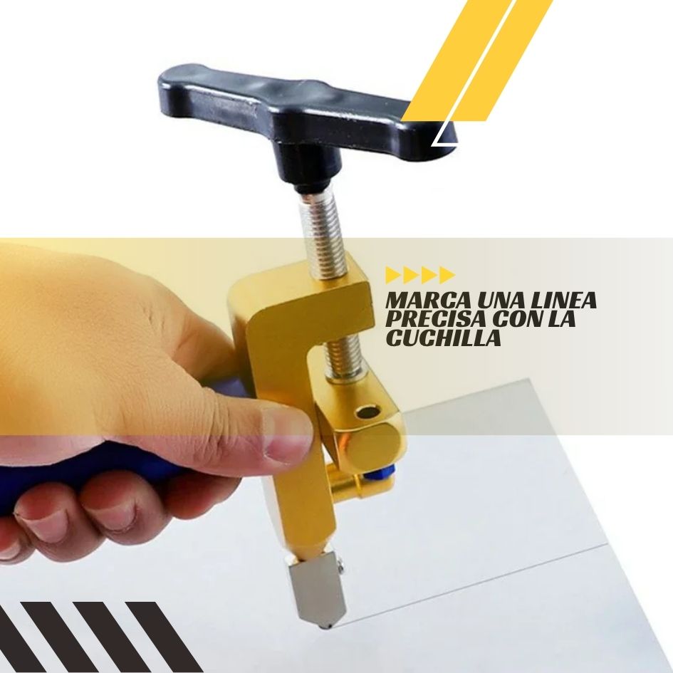 Cortafacil PRO - Para Vidrios, Baldosas, Espejos y Azulejos