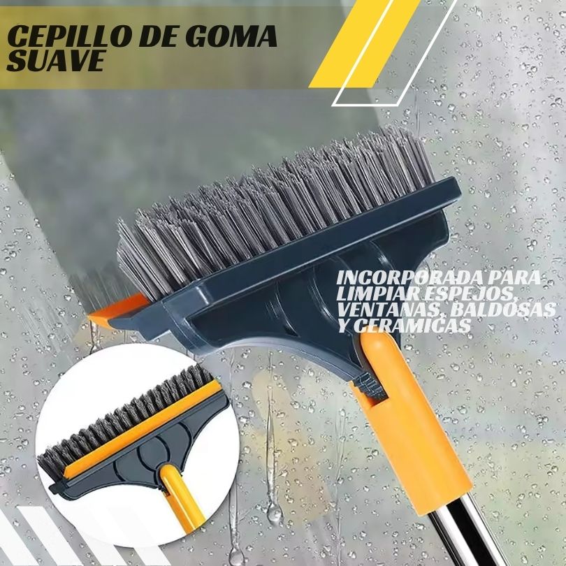 Cepillo 3 en 1 Súper Limpieza – Llega donde otros no llegan, sin agacharte ni esforzarte