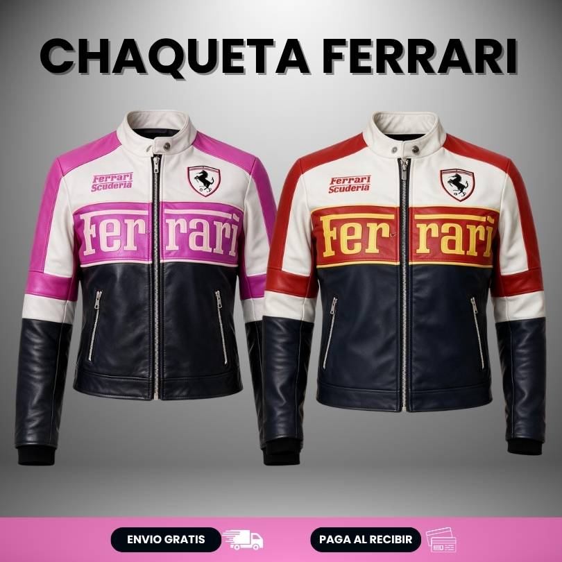 CHAQUETA MOTERA RACING ELITE FEMENINA
