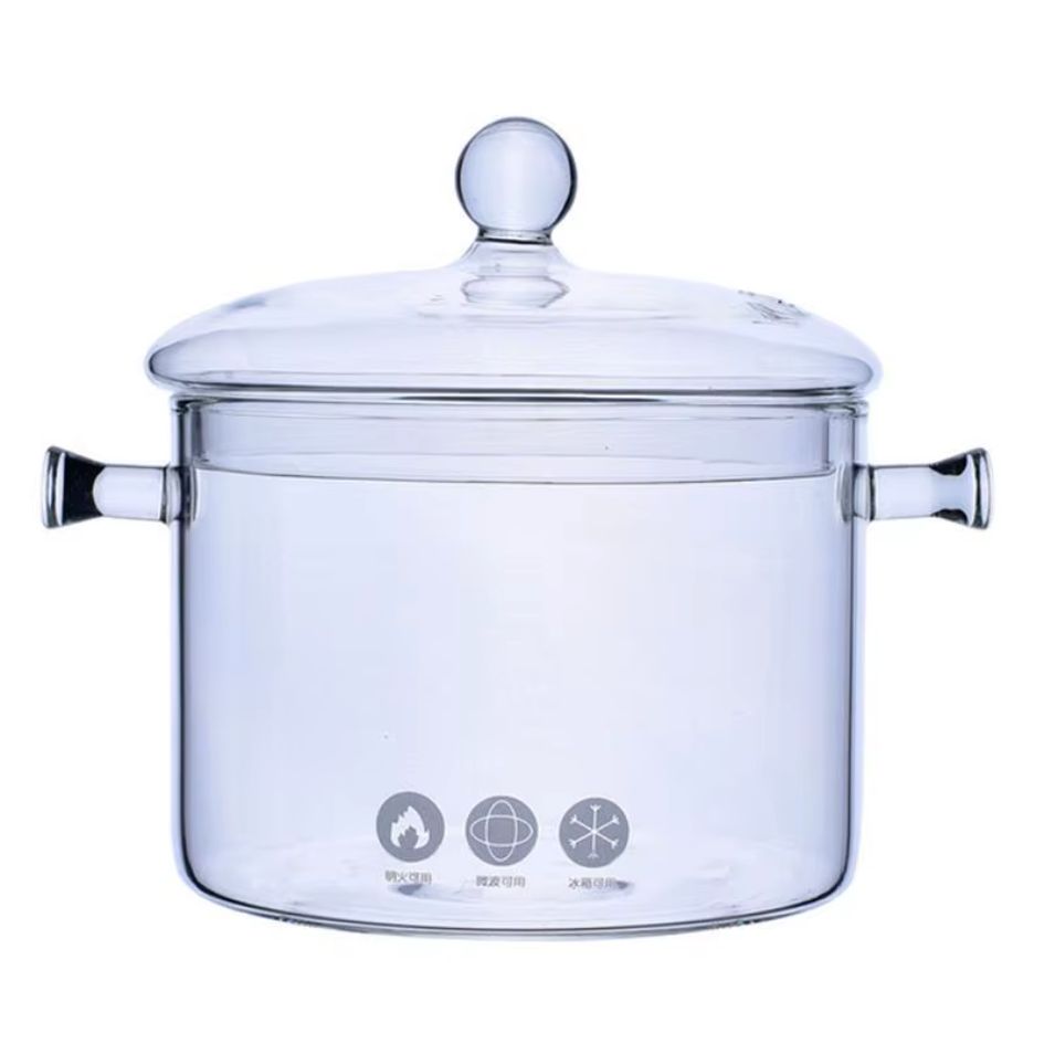 OLLA DE VIDRIO TEMPLADO PREMIUM