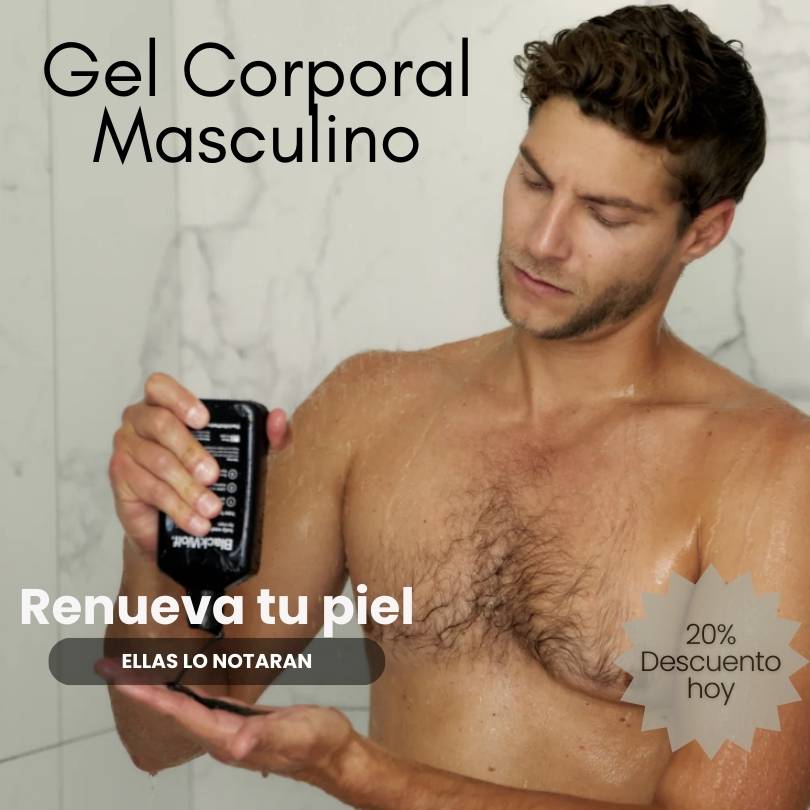 Gel Corporal Masculino BlackWolf