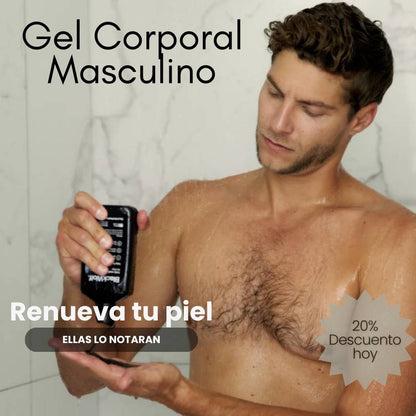 Gel Corporal Masculino BlackWolf