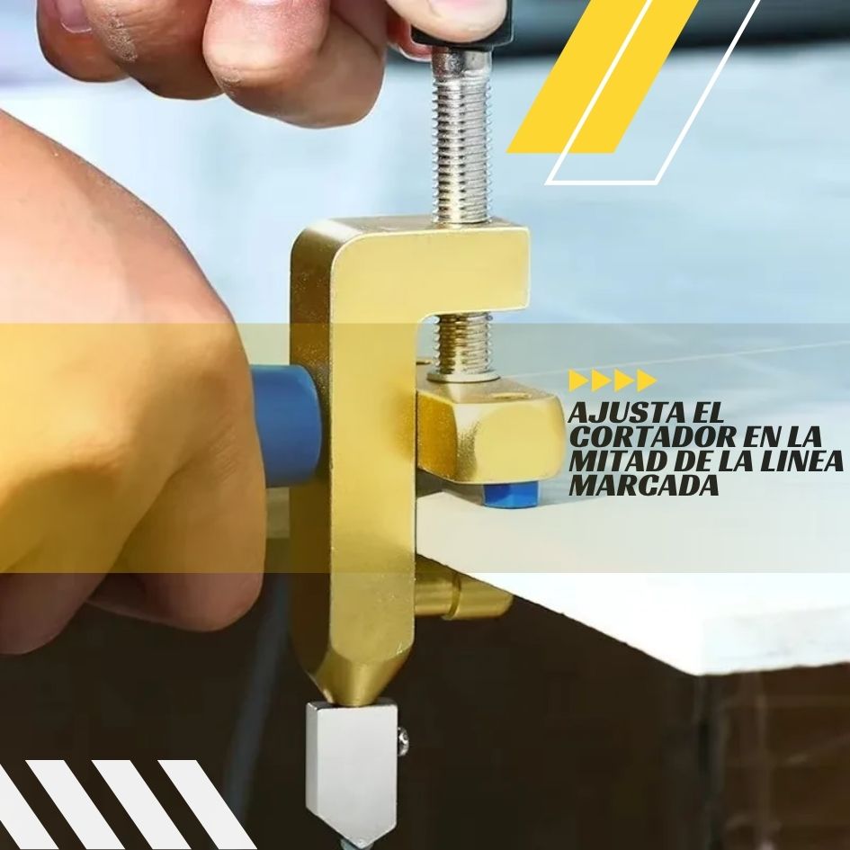 Cortafacil PRO - Para Vidrios, Baldosas, Espejos y Azulejos