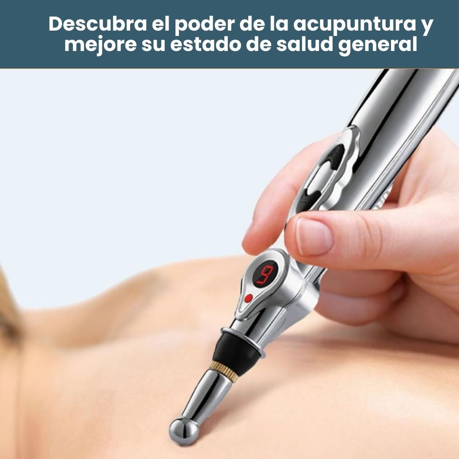 Lápiz Dispositivo de Acupuntura Eléctrica y Graduación – Alivio del Dolor Natural, Seguro y Sin Agujas