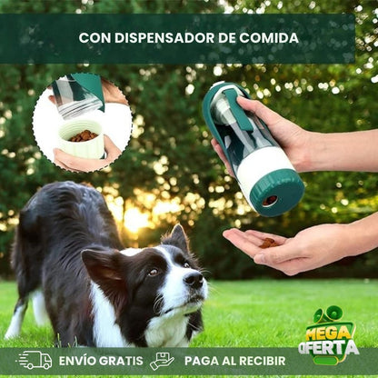 DISPENSADOR DE AGUA Y COMIDA PARA PERROS