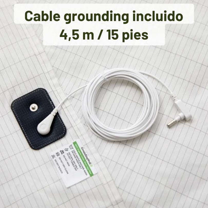 Sábana Grounding well: Duerme conectado a tierra y reequilibra los sistemas del cuerpo