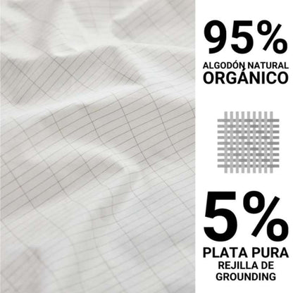 Sábana Grounding well: Duerme conectado a tierra y reequilibra los sistemas del cuerpo