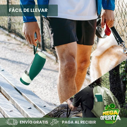 DISPENSADOR DE AGUA Y COMIDA PARA PERROS