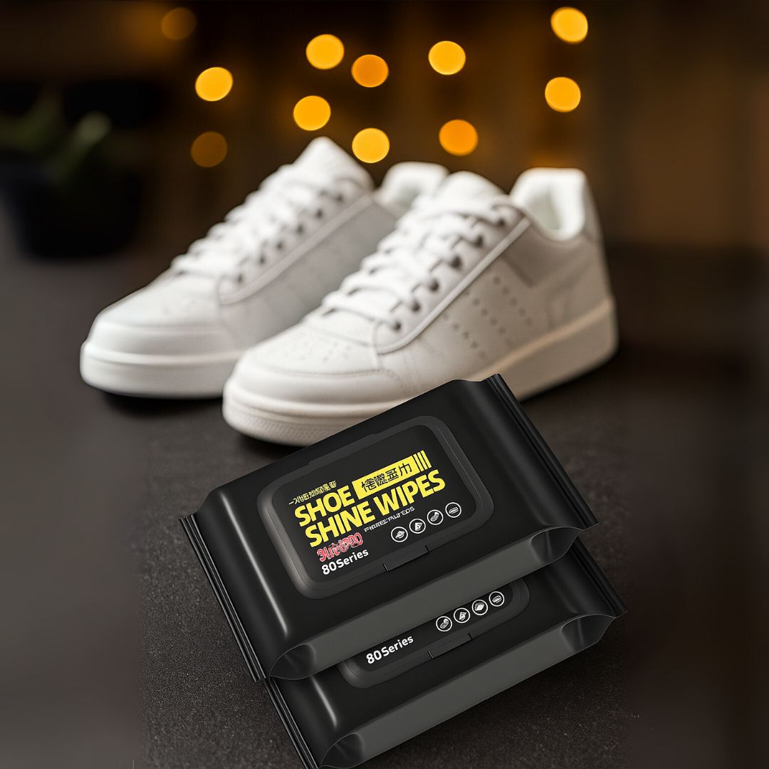 Toallas humedas para limpiar zapatos - Mantén tus zapatos siempre impecables en segundos