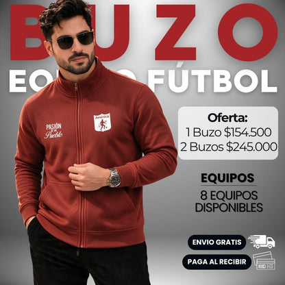 BUZO EQUIPOS DE FÚTBOL