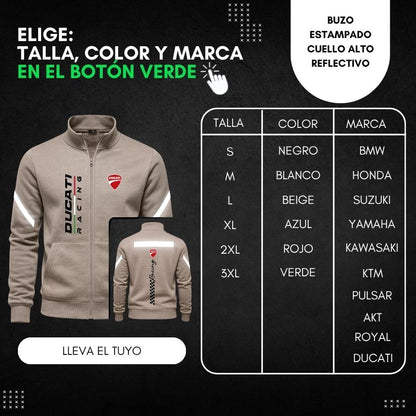 Buzo Reflectivo Premium MotoStyle
